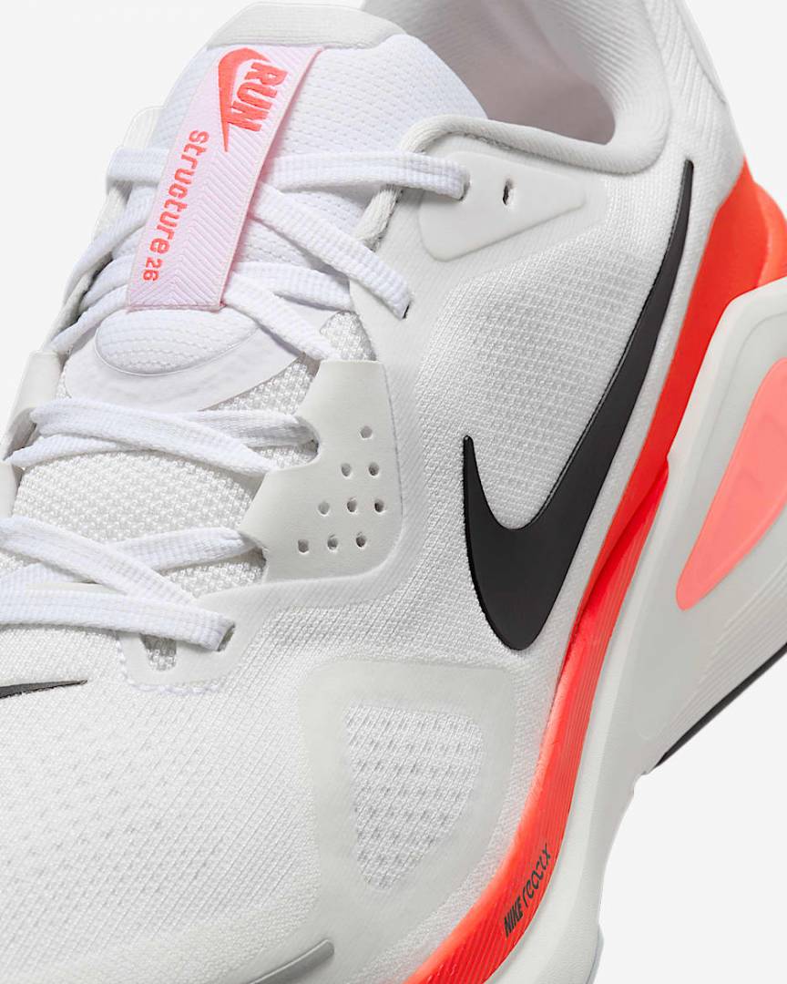 ....Nik.e Structure 26 White Red